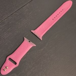 Pink Glitter Watch Band